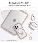 [iPhone 15/15 Pro/15 Plus/15 Pro Max/14/14 Pro/14 Plus/14 Pro Max/13/13 mini /13 Pro/13 Pro Max/12/12 Pro専用]iFace Reflection Magnetic 強化ガラスクリアケース