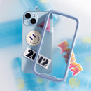 [iPhone 15/15 Pro/14/13専用]iFace Reflection Frost 強化ガラスクリアケース