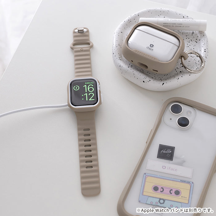 [Apple Watch Series 11/10(42mm/46mm)/9/8/7(41mm/45mm)/SE(第3/2/1世代)/6/5/4(40mm/44mm)専用]iFace Reflection強化ガラス一体型ケース
