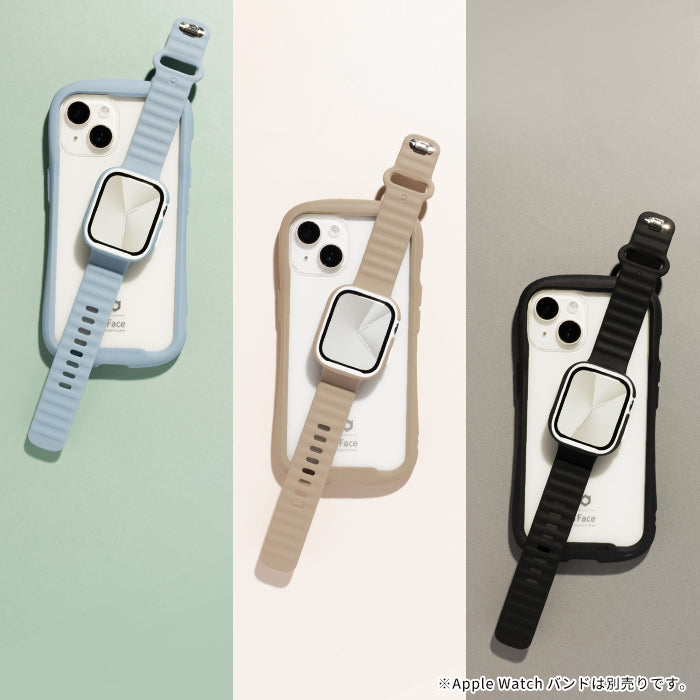 [Apple Watch Series 11/10(42mm/46mm)/9/8/7(41mm/45mm)/SE(第3/2/1世代)/6/5/4(40mm/44mm)専用]iFace Reflection強化ガラス一体型ケース