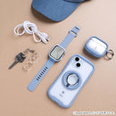 [Apple Watch Series 11/10(42mm/46mm)/9/8/7(41mm/45mm)/SE(第3/2/1世代)/6/5/4(40mm/44mm)専用]iFace Reflection強化ガラス一体型ケース