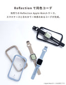 【Apple Watch Series 11/10/9/SE(第3/2/1世代)/8/7/6/5/4(40-42mm)/3/2/1(38mm)11/10/9/8/7/Ultra(3/2/1)/SE(第3/2/1世代)/6/5/4(44-49mm)/3/2/1(42mm)専用】iFace Reflectionシリコンバンド