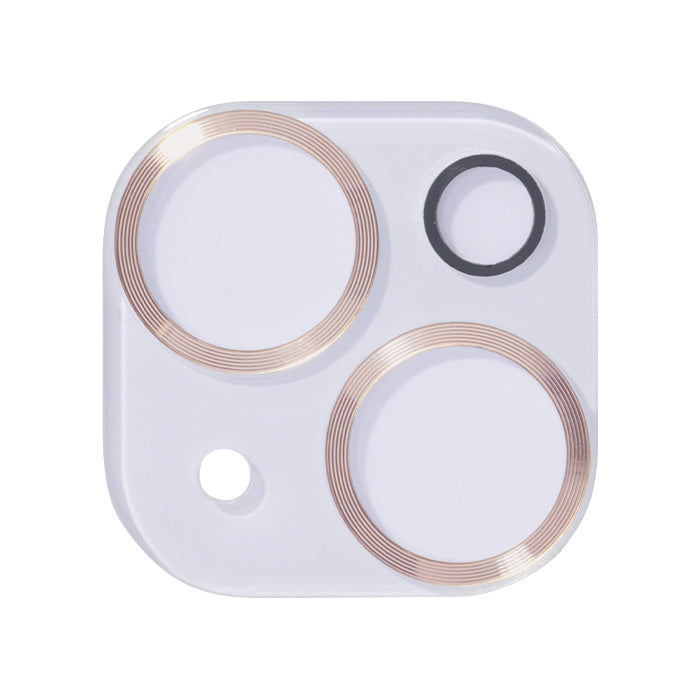 [iPhone 16/16 Pro/16 Plus/16 Pro Max/15/15 Plus/14/14 Plus専用]iFace Tempered Glass Camera Lens Protector 強化ガラス カメラレンズプロテクター(メタリック)