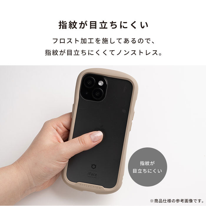[iPhone 17/17 Pro/16/16 Pro/16e/15/14/13専用]iFace Reflection Frost 強化ガラスクリアケース
