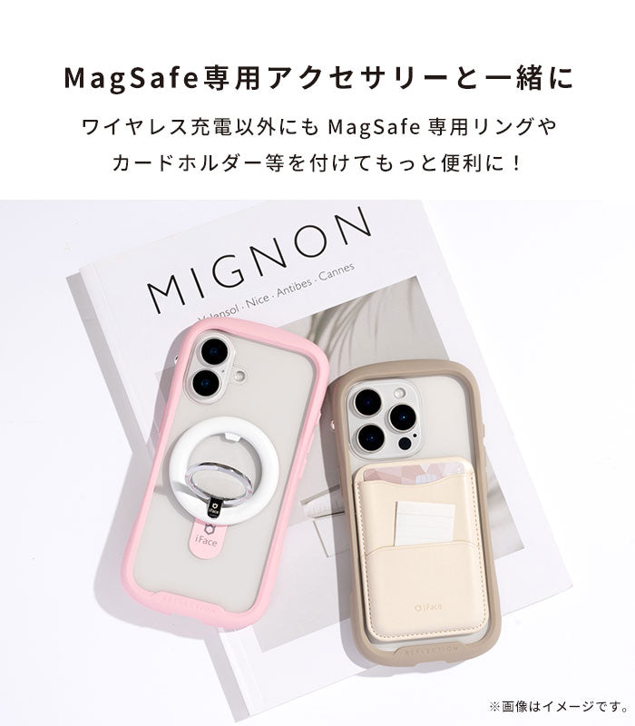 [iPhone 17/17 Pro/Air/17 Pro Max/16/16 Pro/16 Plus/16 Pro Max/16e/15/14/13専用]iFace Reflection / Reflection Neo  MagSynq 強化ガラスクリアケース