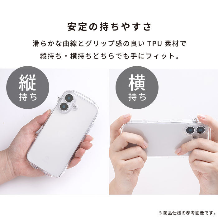 [iPhone 17/17 Pro/Air/17 Pro Max/16/16 Pro/16 Plus/16 Pro Max/16e/15/14/13専用]iFace Look in Clearケース