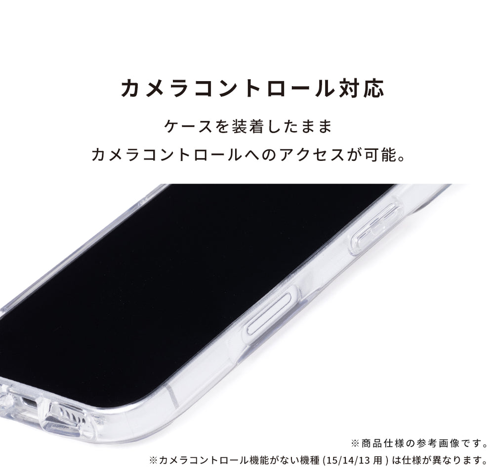 iPhone 17/17 Pro/16/16 Pro/15/14/13専用]iFace Look in Clear Hybrid