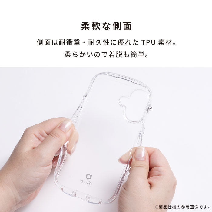 [iPhone 16/16 Pro/15/14/13専用]iFace Look in Clear Hybridケース(クリア/フロスト)