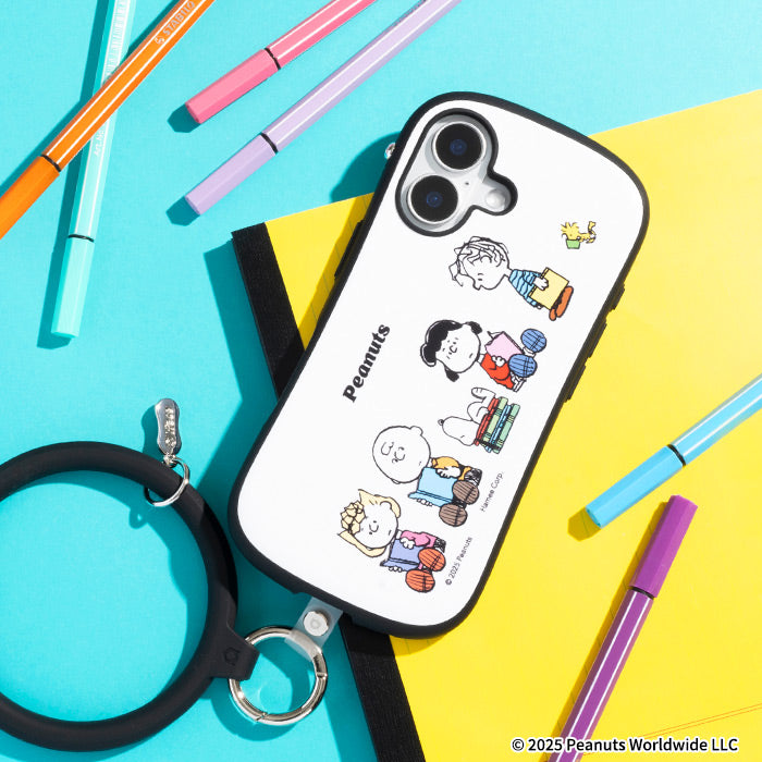 [iPhone 17/17 Pro16/16 Pro/16e/15/14/13専用]PEANUTS/ピーナッツ iFace First Class MagSynqケース