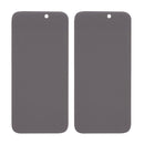 【2枚セット】【WEB】[iPhone 16/15/14 Pro専用]iFace Round Edge Tempered Glass Screen Protector ラウンドエッジ強化ガラス 画面保護シート(アンチグレア/のぞき見防止/ブルーライトカット)