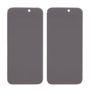 【2枚セット】【WEB】[iPhone 16/15/14 Pro専用]iFace Round Edge Tempered Glass Screen Protector ラウンドエッジ強化ガラス 画面保護シート(アンチグレア/のぞき見防止/ブルーライトカット)