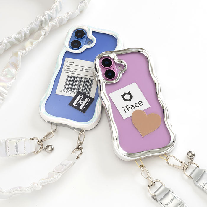 iPhone 16/16 Pro/15/14/13/12/12 Pro専用]iFace BeBling クリア