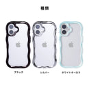 [iPhone 17/16/15/14/13専用]iFace BeBling Waveクリアケース