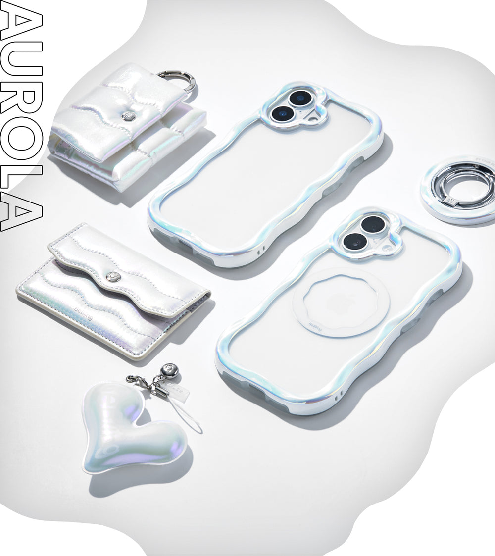 iPhone 17/16/15/14/13専用]iFace BeBling Waveクリアケース