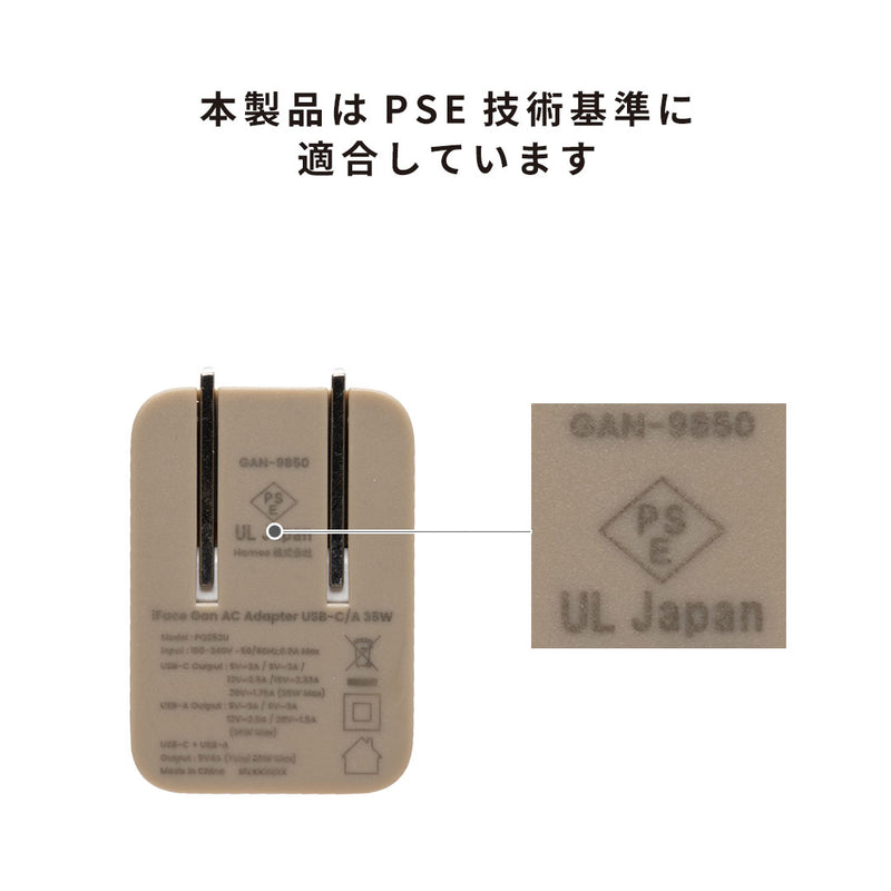 iFace GaN ACアダプター 35W