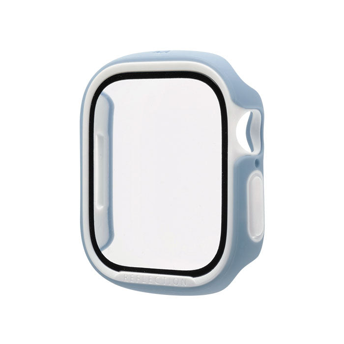 [Apple Watch Series 11/10(42mm/46mm)/9/8/7(41mm/45mm)/SE(第3/2/1世代)/6/5/4(40mm/44mm)専用]iFace Reflection強化ガラス一体型ケース