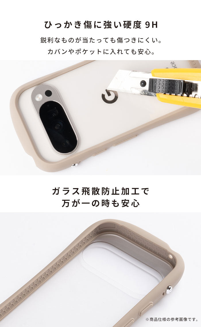 [Google Pixel 10/10 Pro/9a専用]iFace Reflection強化ガラスクリアケース