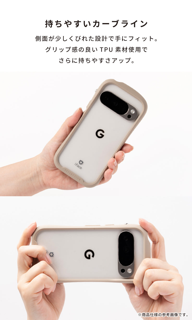 [Google Pixel 10/10 Pro/9a専用]iFace Reflection強化ガラスクリアケース