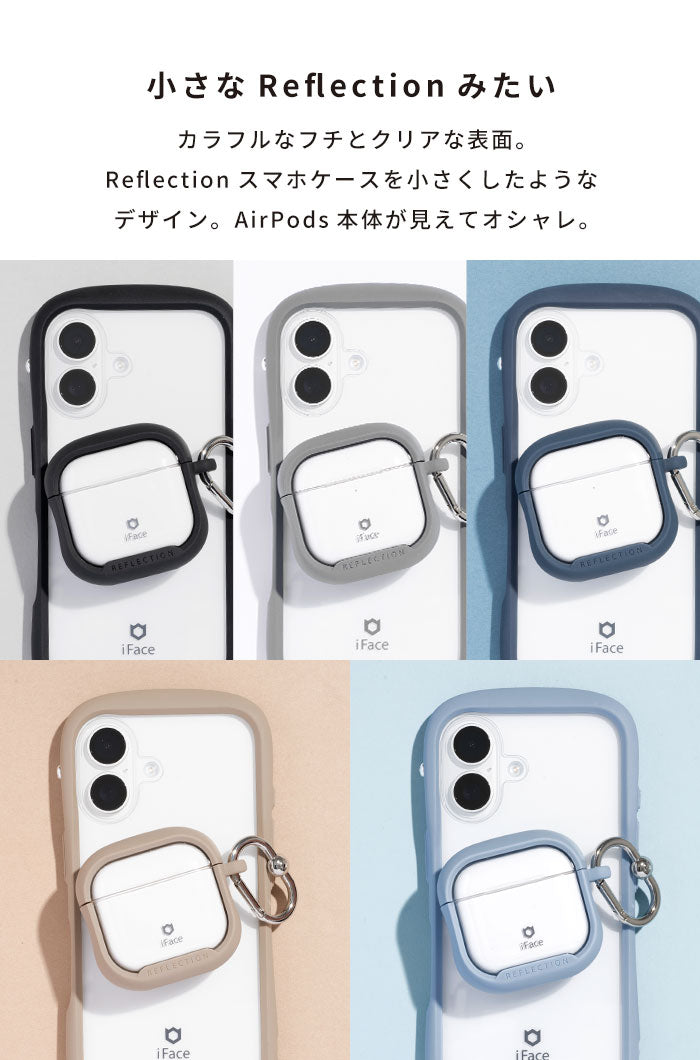 AirPods(第4世代)専用]iFace Reflection ポリカーボネートクリア