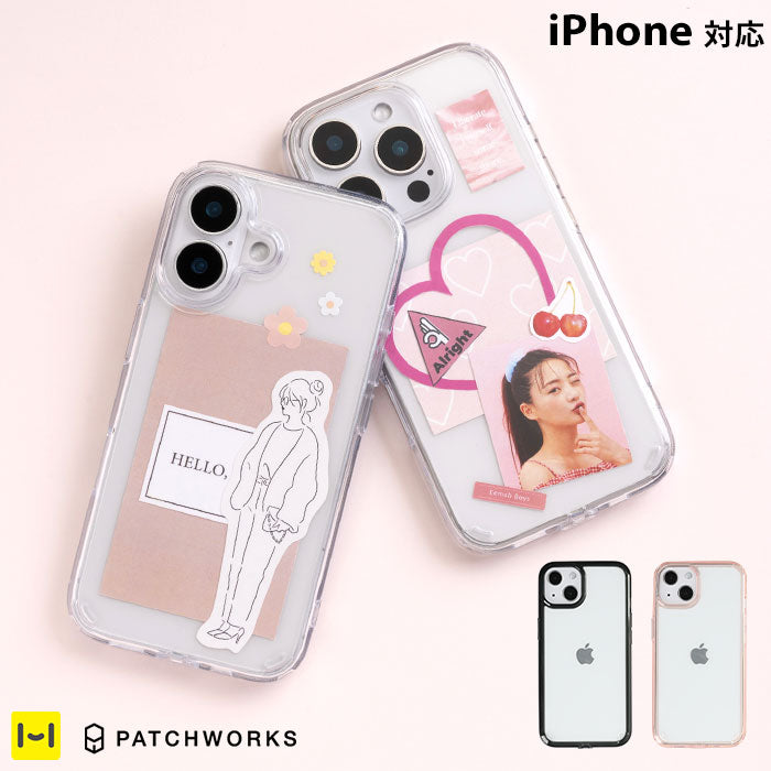 【iPhone 17/17 Pro/17 Pro Max/16/16 Pro/16 Pro Max/15/15 Pro/15 Plus/15 Pro Max/14/14 Pro /14 Plus/14 Pro Max/13/13 mini /13 Pro/13 Pro Max/12/12 Pro/11 Pro専用】PATCHWORKS LUMINA iPhoneケース