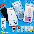 [各種スマートフォン対応]ディズニーキャラクター/DIVAID フローティング防水ケース ワイドサイズ ショルダーストラップ