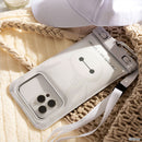 [各種スマートフォン対応]ディズニーキャラクター/DIVAID フローティング防水ケース ワイドサイズ ショルダーストラップ