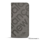 [iPhone 16/16 Pro/16 Pro Max専用]New Balance/ニューバランス スエード手帳型ケース スタンプロゴ