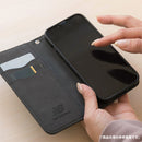 [iPhone 16/16 Pro/16 Pro Max専用]New Balance/ニューバランス スエード手帳型ケース スタンプロゴ