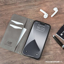 [iPhone 16/16 Pro/16 Pro Max専用]New Balance/ニューバランス スエード手帳型ケース スタンプロゴ
