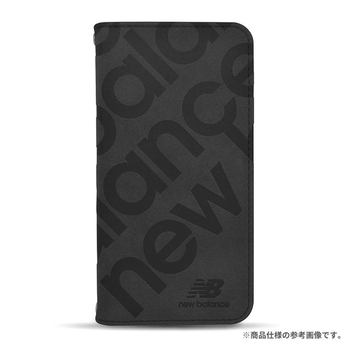 [iPhone 16/16 Pro/16 Pro Max専用]New Balance/ニューバランス スエード手帳型ケース スタンプロゴ
