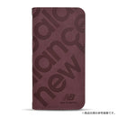 [iPhone 16/16 Pro/16 Pro Max専用]New Balance/ニューバランス スエード手帳型ケース スタンプロゴ