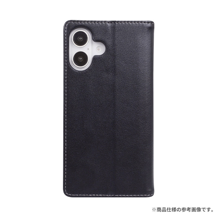 [iPhone 16/16 Pro専用]nano universe ナノユニバース バイカラー手帳型ケース
