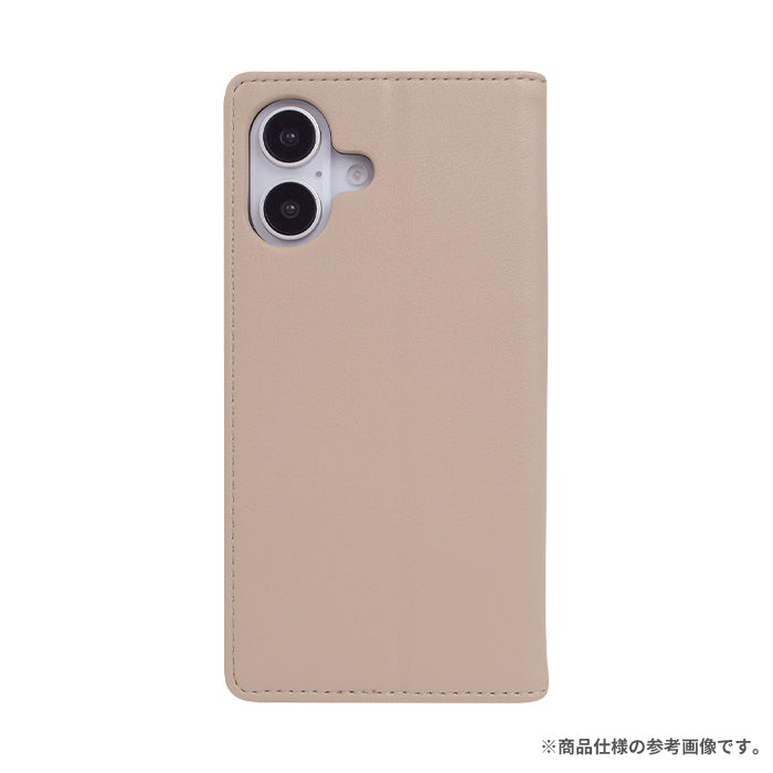 [iPhone 16/16 Pro専用]nano universe ナノユニバース バイカラー手帳型ケース