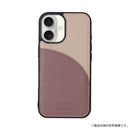 [iPhone 16/16 Pro専用]nano universe ナノユニバース カードポケット付バイカラーレザーケース