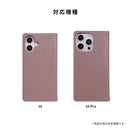 [iPhone 16/16 Pro専用]nano universe ナノユニバース バイカラー手帳型ケース