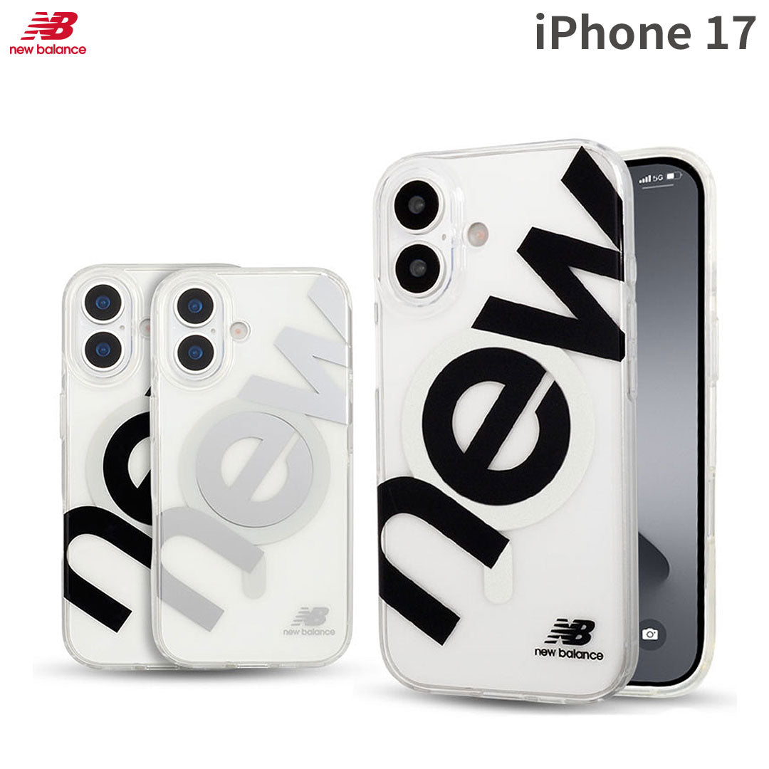 [iPhone 17専用]New Balance/ニューバランス MagSafe対応クリアケース