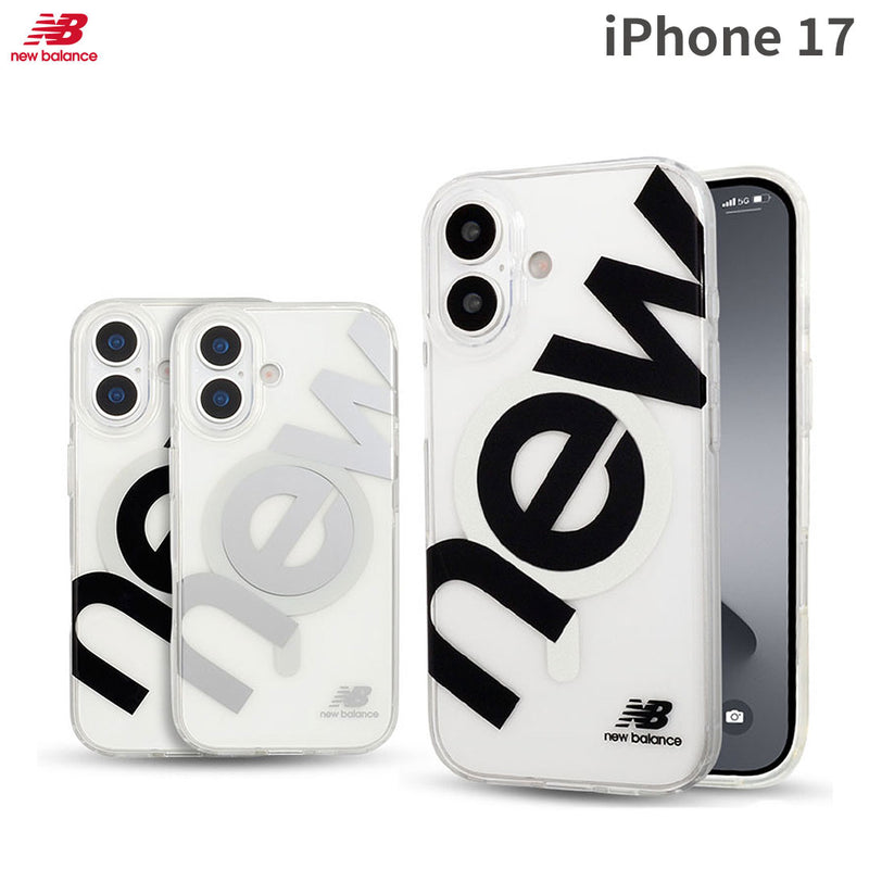 [iPhone 17専用]New Balance/ニューバランス MagSafe対応クリアケース