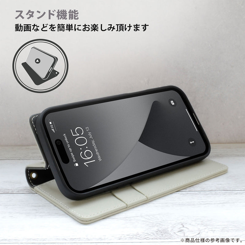 [iPhone 17/17 Pro専用]NANO universe ナノユニバース 手帳型ケース(ロゴ)