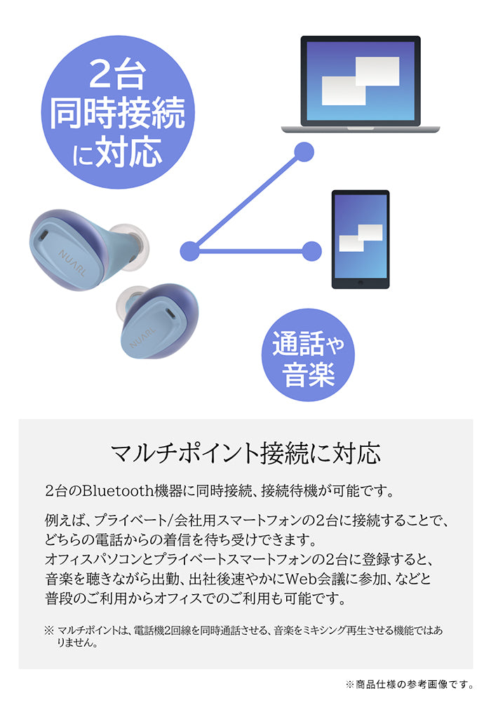 NUARL ヌアール N6 Lite EARBUDS Bluetooth5.4対応 マルチポイント対応