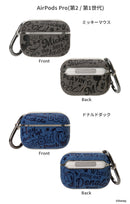 【AirPods Pro(第2/第1世代)/AirPods(第4世代)専用】カラビナ付きケース
