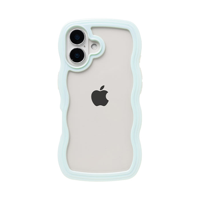 [iPhone 17/17 Pro/16/16 Pro/15/15 Pro/14/14 Pro/13/13 Pro/12/12 Pro/SE(第3/第2世代)/8/7専用]ULTRA FINE Wavy Frame iPhoneケース