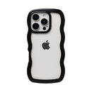 [iPhone 17/17 Pro/16/16 Pro/15/15 Pro/14/14 Pro/13/13 Pro/12/12 Pro/SE(第3/第2世代)/8/7専用]ULTRA FINE Wavy Frame iPhoneケース