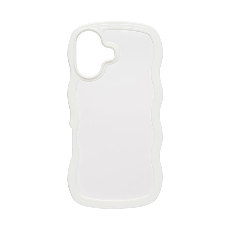 [iPhone 17/17 Pro/16/16 Pro/15/15 Pro/14/14 Pro/13/13 Pro/12/12 Pro/SE(第3/第2世代)/8/7専用]ULTRA FINE Wavy Frame iPhoneケース