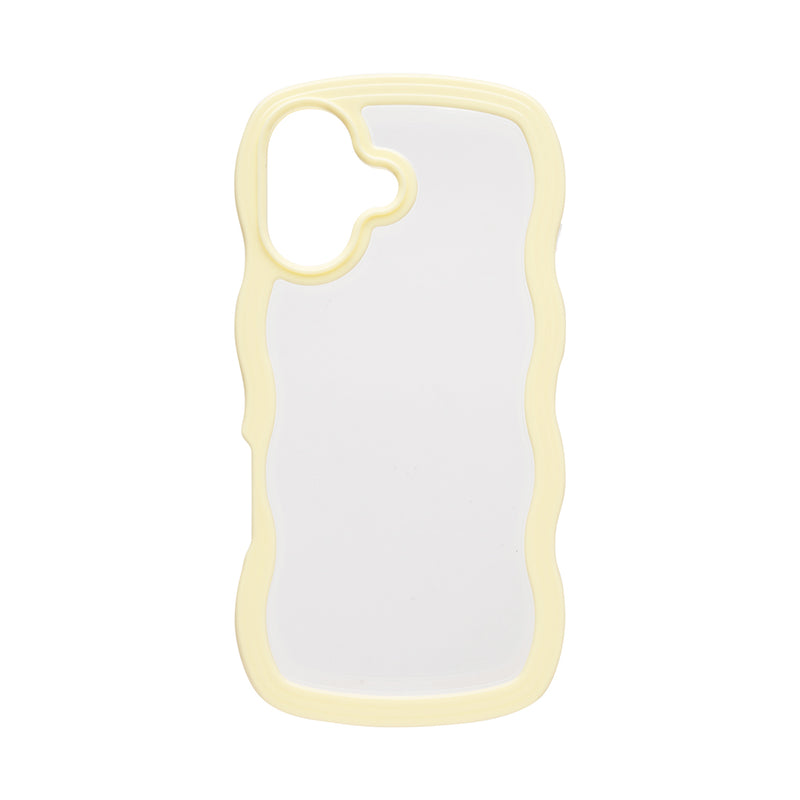 [iPhone 17/17 Pro/16/16 Pro/15/15 Pro/14/14 Pro/13/13 Pro/12/12 Pro/SE(第3/第2世代)/8/7専用]ULTRA FINE Wavy Frame iPhoneケース
