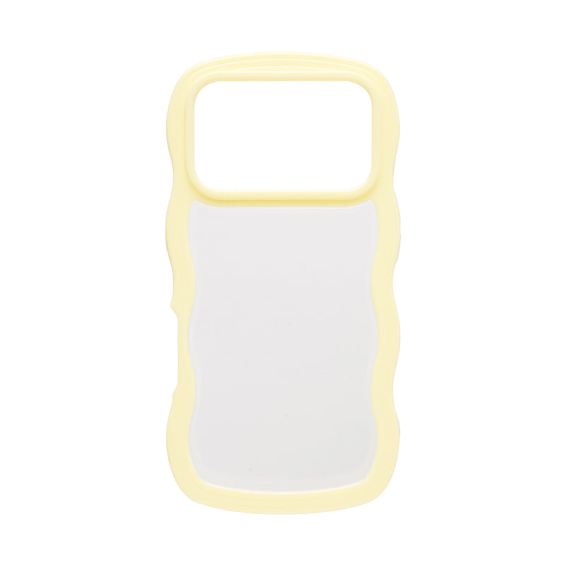 [iPhone 17/17 Pro/16/16 Pro/15/15 Pro/14/14 Pro/13/13 Pro/12/12 Pro/SE(第3/第2世代)/8/7専用]ULTRA FINE Wavy Frame iPhoneケース