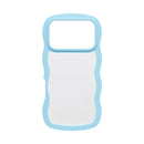 [iPhone 17/17 Pro/16/16 Pro/15/15 Pro/14/14 Pro/13/13 Pro/12/12 Pro/SE(第3/第2世代)/8/7専用]ULTRA FINE Wavy Frame iPhoneケース