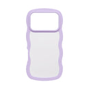 [iPhone 17/17 Pro/16/16 Pro/15/15 Pro/14/14 Pro/13/13 Pro/12/12 Pro/SE(第3/第2世代)/8/7専用]ULTRA FINE Wavy Frame iPhoneケース