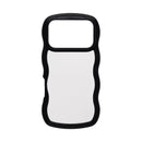 [iPhone 17/17 Pro/16/16 Pro/15/15 Pro/14/14 Pro/13/13 Pro/12/12 Pro/SE(第3/第2世代)/8/7専用]ULTRA FINE Wavy Frame iPhoneケース