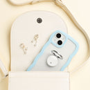 [iPhone 17/17 Pro/16/16 Pro/15/15 Pro/14/14 Pro/13/13 Pro/12/12 Pro/SE(第3/第2世代)/8/7専用]ULTRA FINE Wavy Frame iPhoneケース