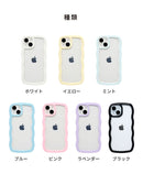 [iPhone 17/17 Pro/16/16 Pro/15/15 Pro/14/14 Pro/13/13 Pro/12/12 Pro/SE(第3/第2世代)/8/7専用]ULTRA FINE Wavy Frame iPhoneケース